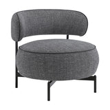 Encircle Grey Swivel Chair by Homelegance at Eve Furniture