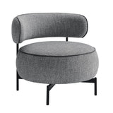 Encircle Grey Swivel Chair by Homelegance at Eve Furniture