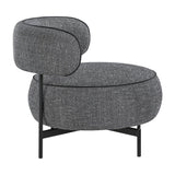 Encircle Grey Swivel Chair by Homelegance at Eve Furniture