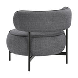 Encircle Grey Swivel Chair by Homelegance at Eve Furniture