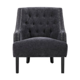 Charisma Black Accent Chair
