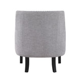 Charisma Gray Accent Chair