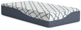 12 Inch Chime Elite 2.0 White/Blue Twin Mattress