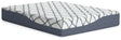 12 Inch Chime Elite 2.0 White/Blue Full Mattress by Ashley at Eve Furniture