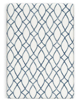 12 Inch Chime Elite 2.0 White/Blue Queen Mattress by Ashley at Eve Furniture