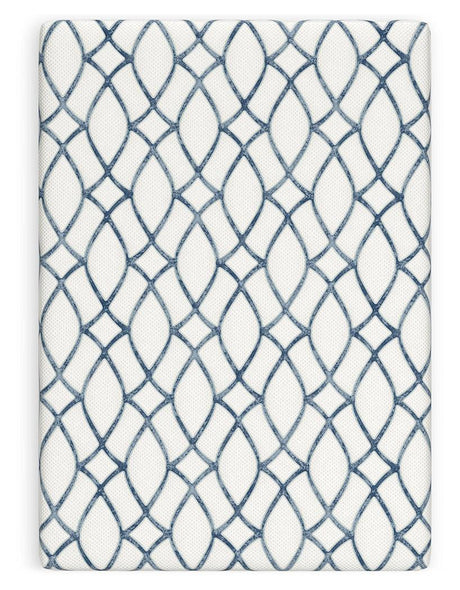 12 Inch Chime Elite 2.0 White/Blue Queen Mattress by Ashley at Eve Furniture