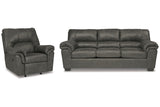 Bladen Slate Sofa and Recliner