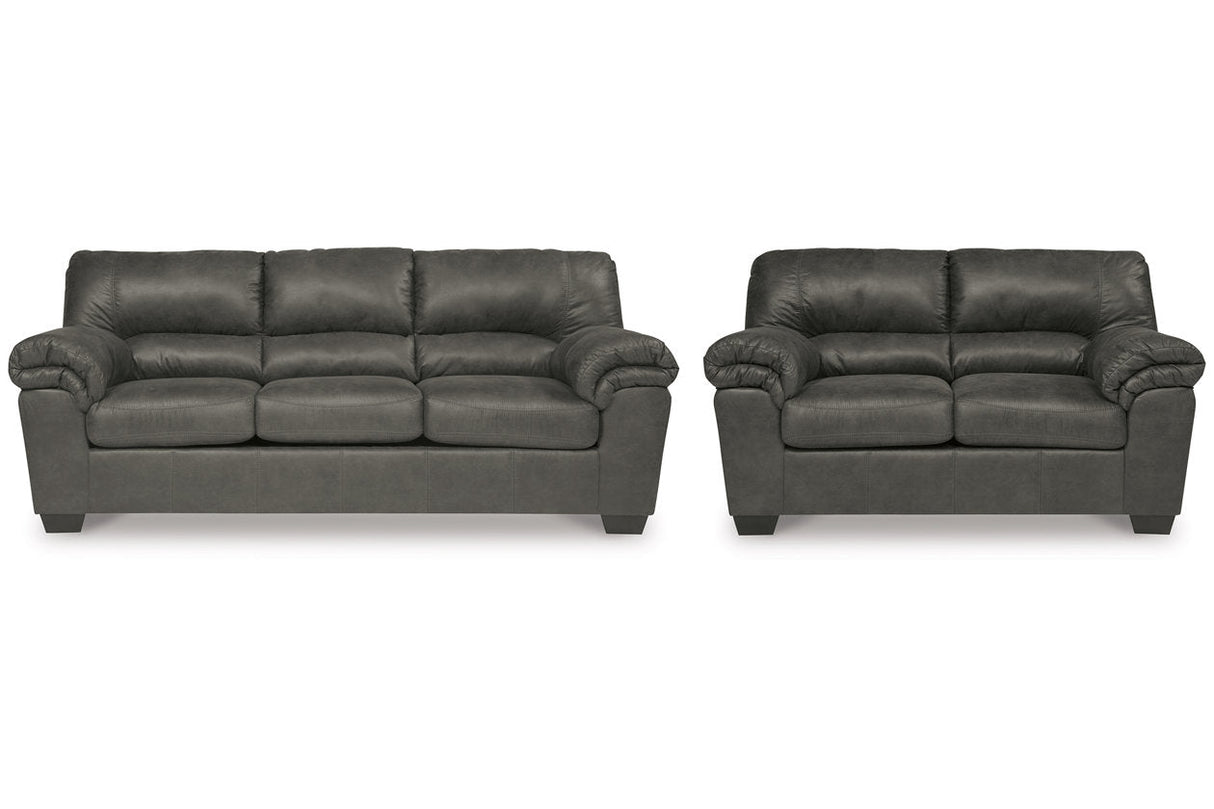 Bladen Slate Sofa and Loveseat