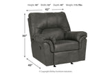 Bladen Slate Sofa and Recliner