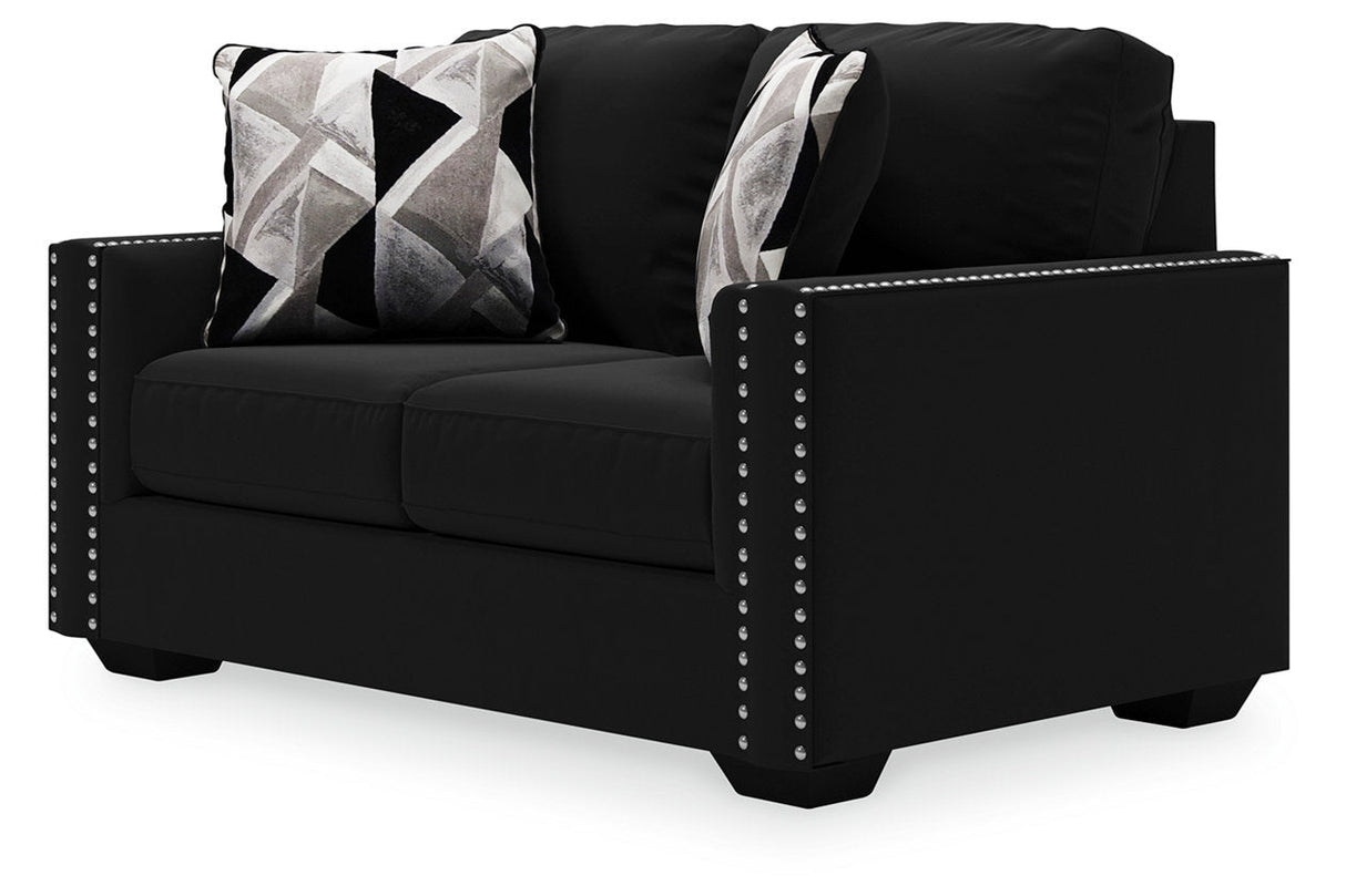 Gleston Onyx Loveseat and Chair