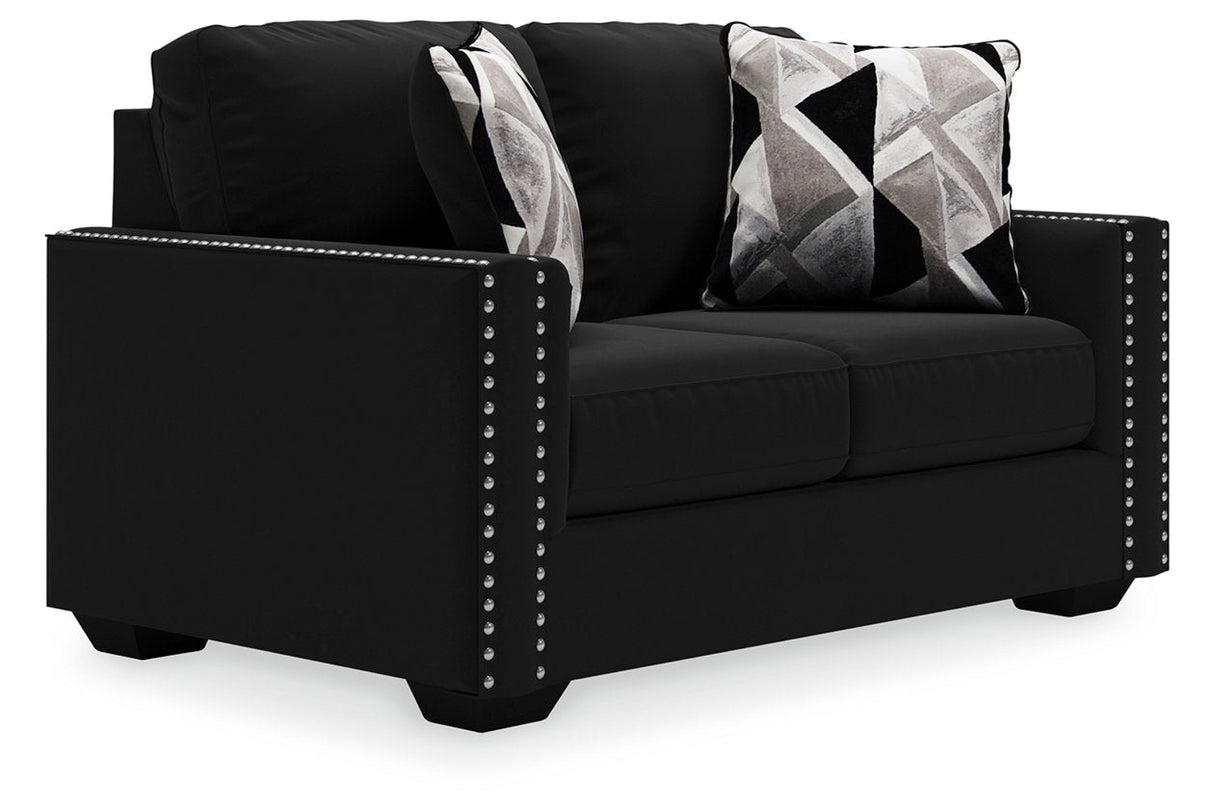 Gleston Onyx Loveseat and Chair