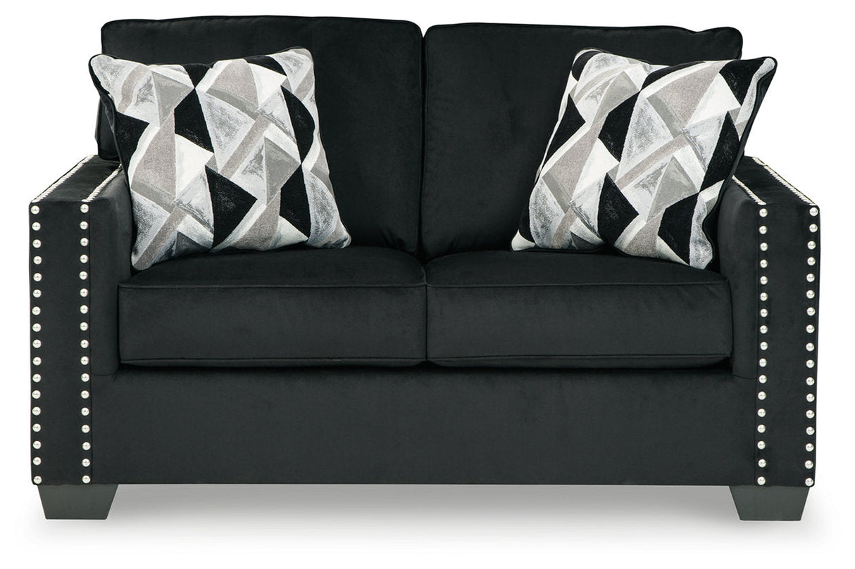 Gleston Onyx Sofa and Loveseat with Chair