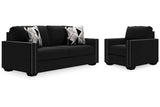 Gleston Onyx Sofa and 2 Chairs