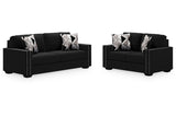 Gleston Onyx Sofa and Loveseat