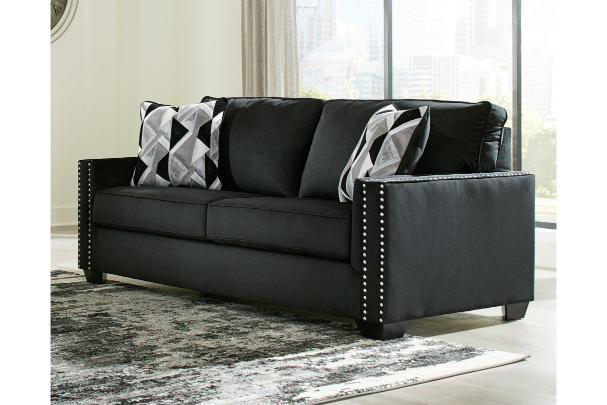 Gleston Onyx Sofa and Loveseat with Chair