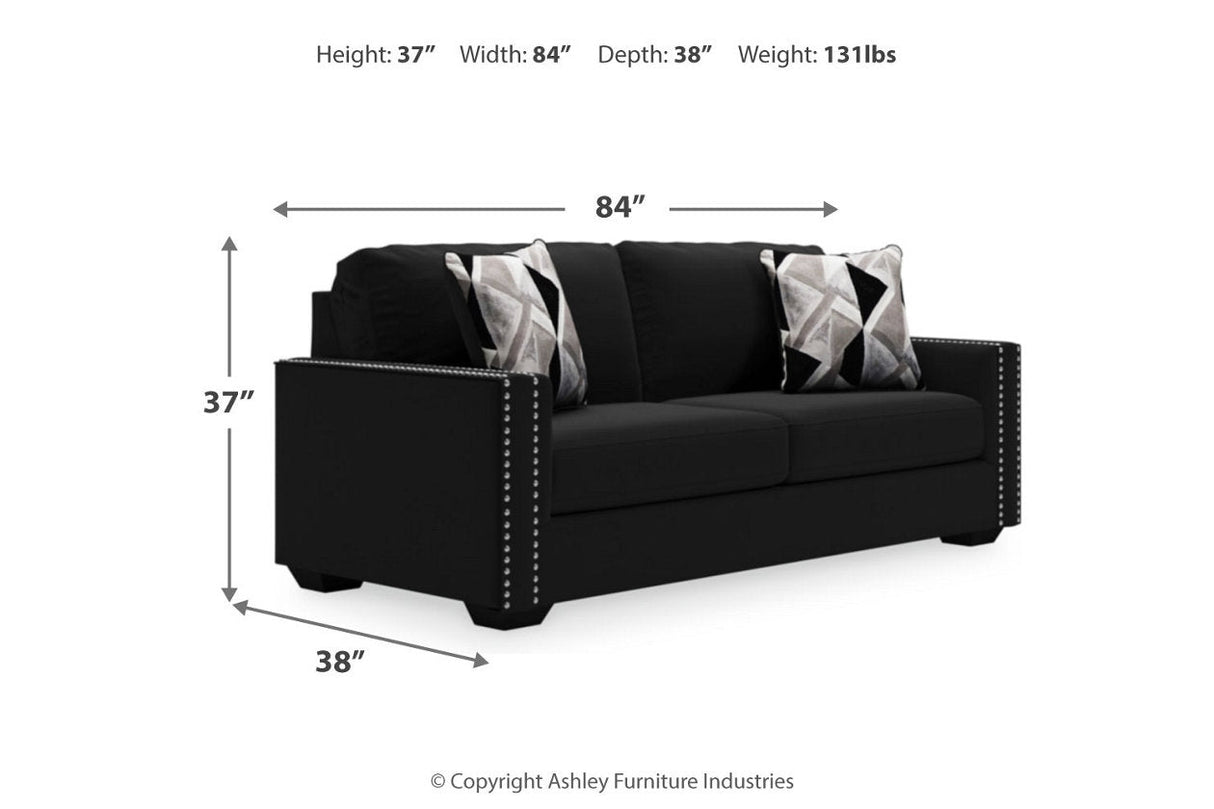 Gleston Onyx Sofa and 2 Chairs