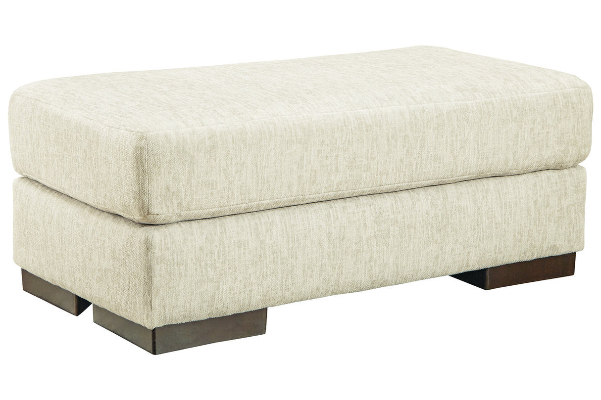 Caretti Parchment Ottoman