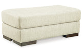 Caretti Parchment Sofa, Chair and Ottoman