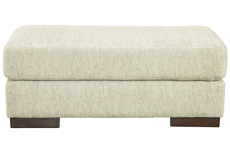 Caretti Parchment Ottoman