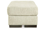 Caretti Parchment Sofa, Chair and Ottoman