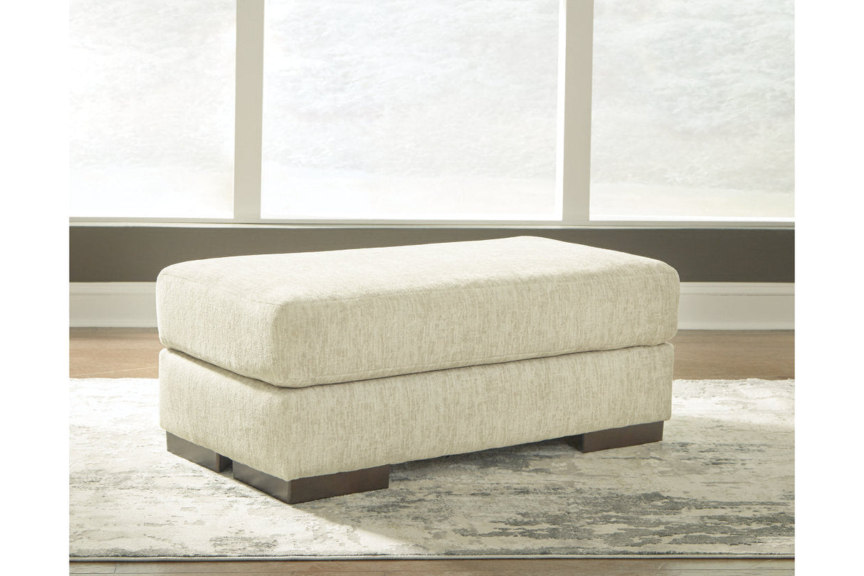 Caretti Parchment Ottoman