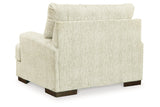 Caretti Parchment Sofa, Chair and Ottoman