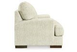 Caretti Parchment Sofa, Chair and Ottoman