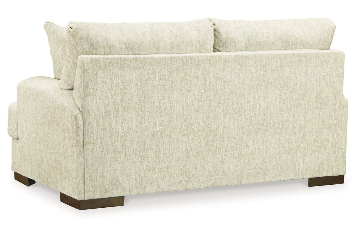 Caretti Parchment Sofa and Loveseat