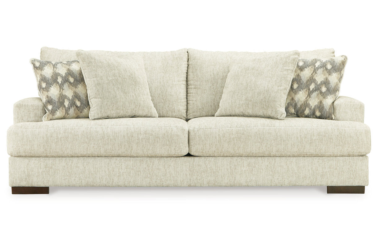 Caretti Parchment Sofa and Loveseat