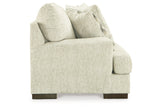 Caretti Parchment Sofa, Chair and Ottoman