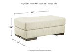 Caretti Parchment Sofa, Chair and Ottoman