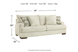 Caretti Parchment Sofa, Chair and Ottoman