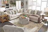 Carnaby Dove Oversized Accent Ottoman