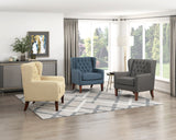 Aria Blue Accent Chair