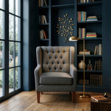 Aria Dark Gray Accent Chair