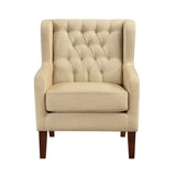 Aria Beige Accent Chair