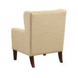 Aria Beige Accent Chair