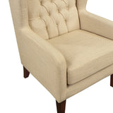 Aria Beige Accent Chair