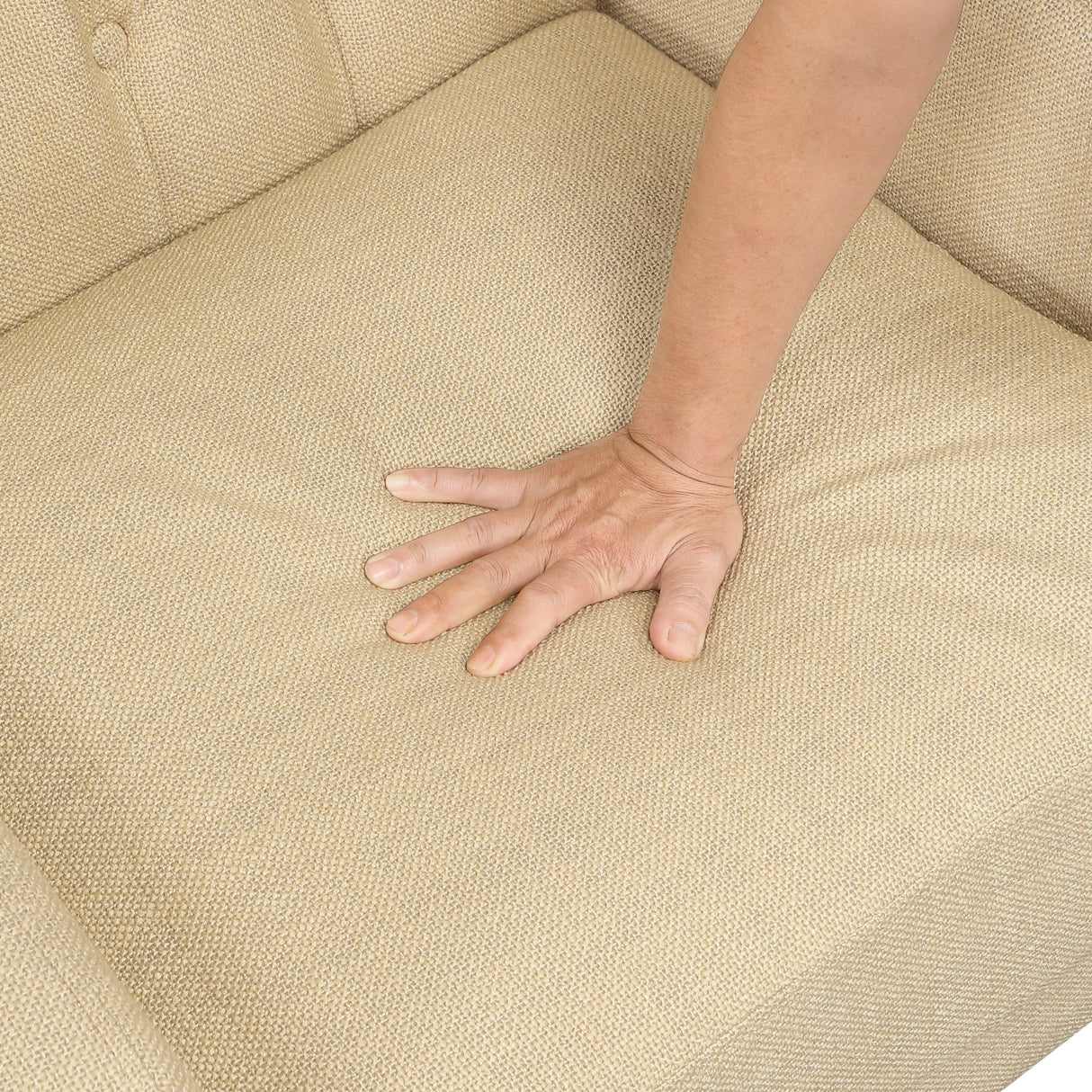 Aria Beige Accent Chair