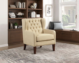 Aria Beige Accent Chair