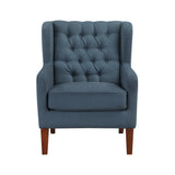 Aria Blue Accent Chair