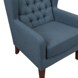 Aria Blue Accent Chair