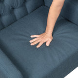 Aria Blue Accent Chair