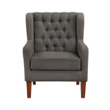 Aria Dark Gray Accent Chair