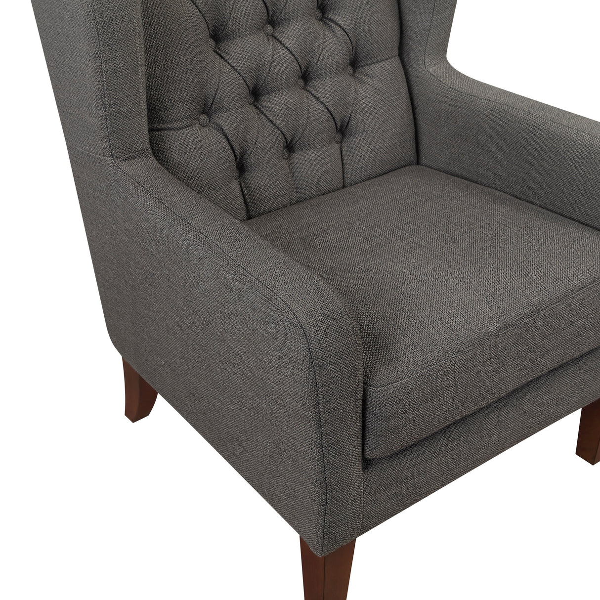 Aria Dark Gray Accent Chair