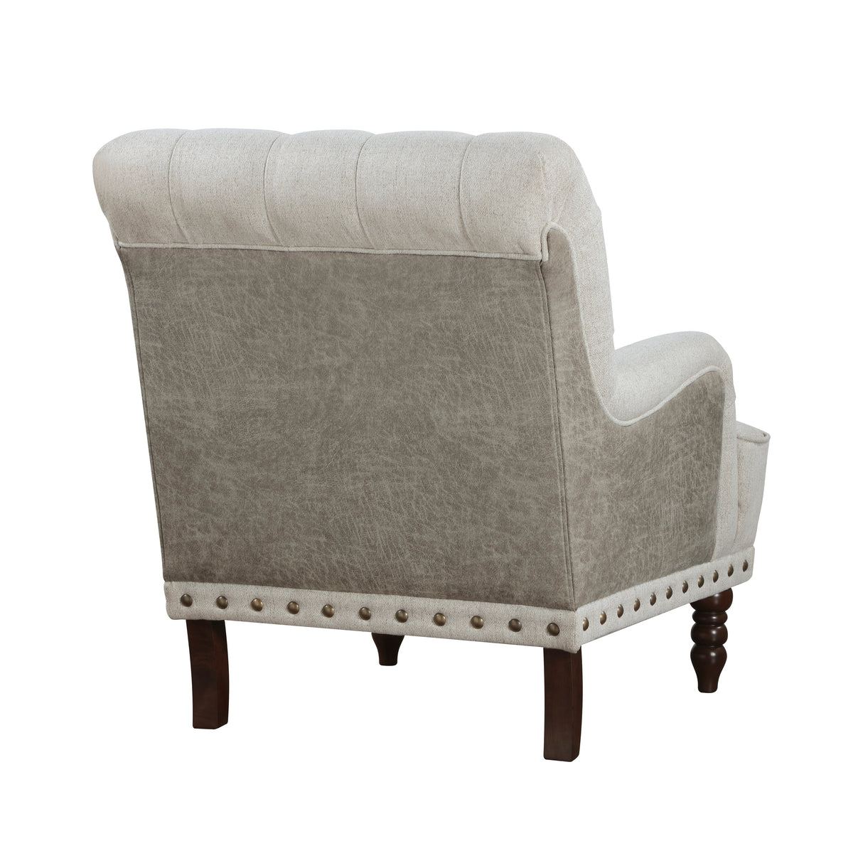 Boulevard Dark Brown Swivel Chair