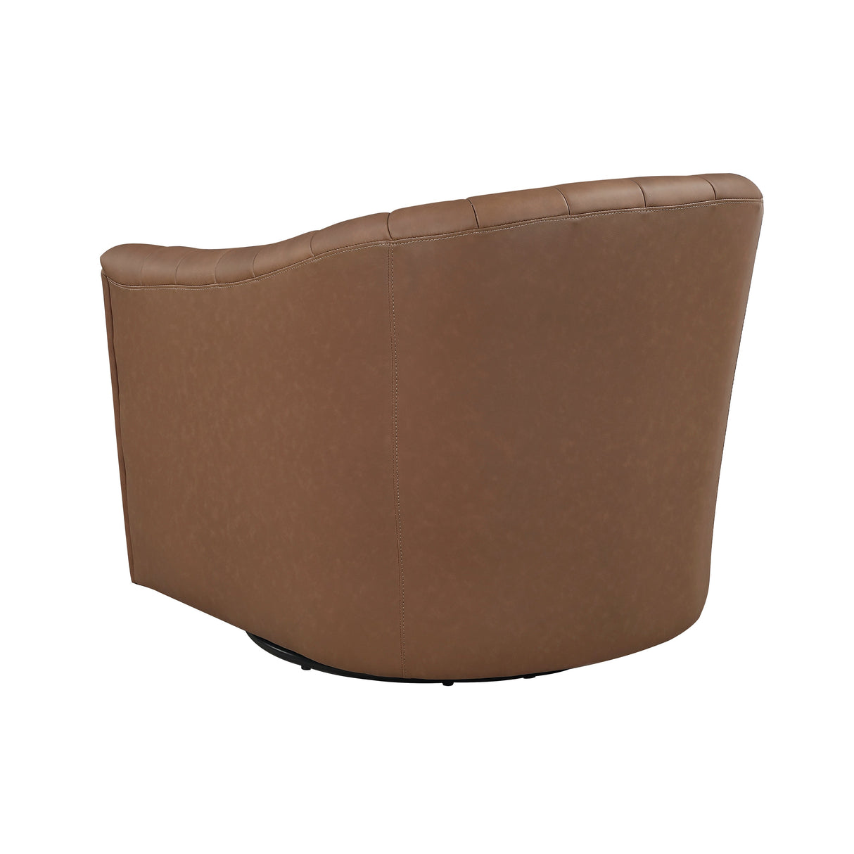Boulevard Dark Brown Swivel Chair