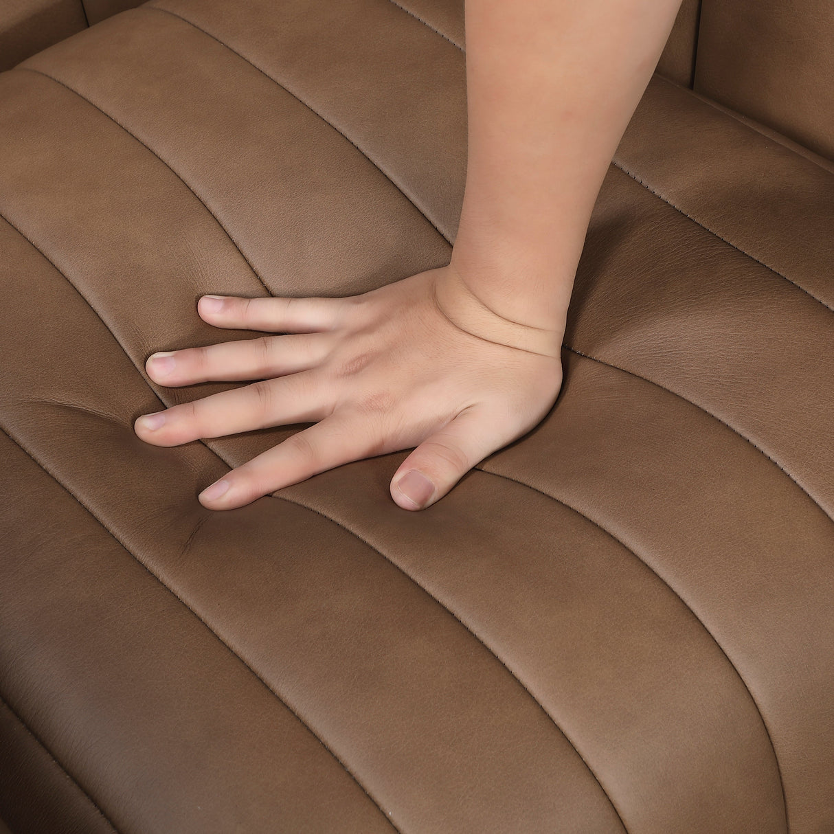 Boulevard Dark Brown Swivel Chair