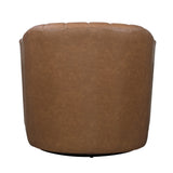 Boulevard Dark Brown Swivel Chair