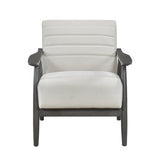 Greeley Pearl Velvet Accent Chair
